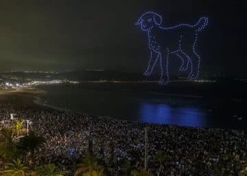 Quevedo revoluciona el lanzamiento de su album con un show de drones